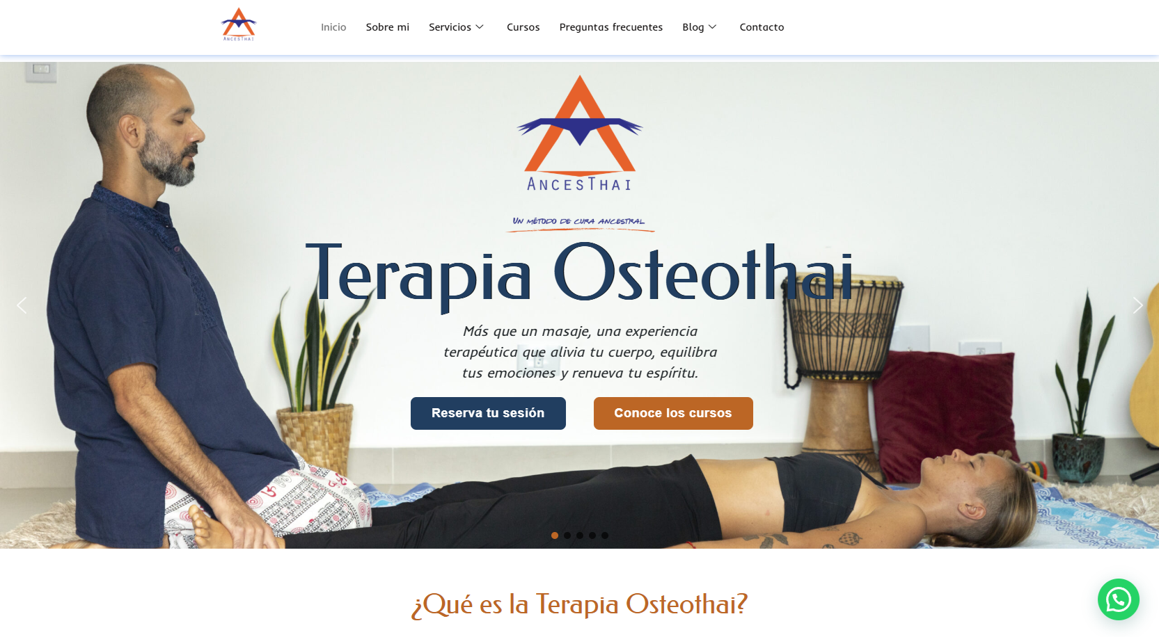 Ancesthai - Web Corporativa